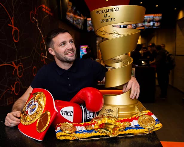 Josh Taylor lays his titles on the line tonight at an empty York Hall.