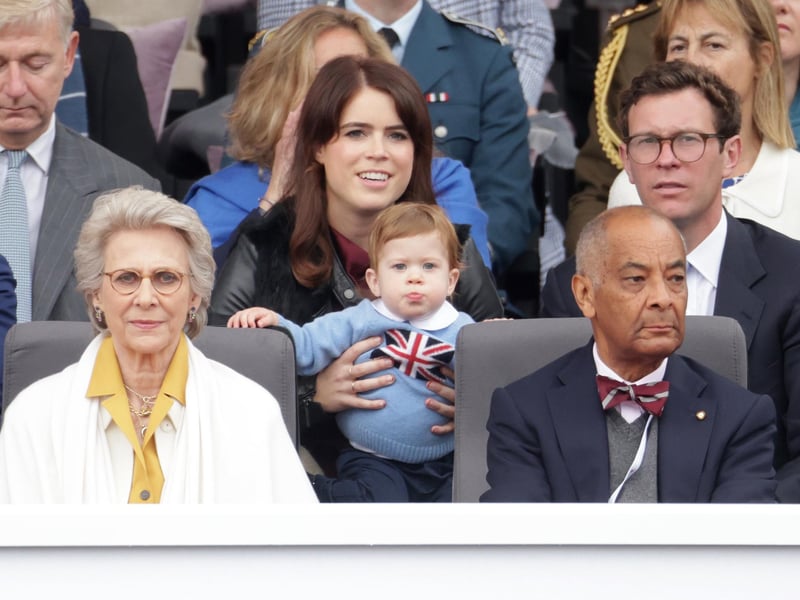 August Philip Hawke Brooksbank is the son of Princess Eugenie and her husband Jack Brooksbank.
