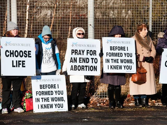 Buffer zones would see anti-abortion protests moved further away from health clinics and hospitals. Picture: John Devlin