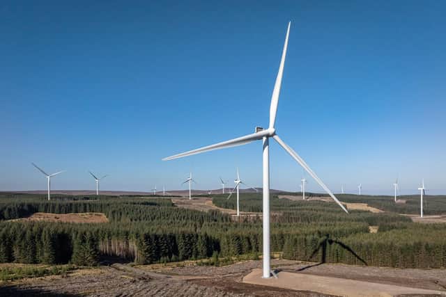 An example of an existing Boralex wind farm. Picture: Boralex