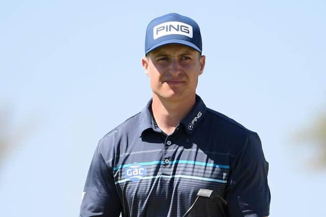 Calum Hill during the Saudi International powered by SoftBank Investment Advisers at Royal Greens Golf and Country Club in King Abdullah Economic City. Picture: Ross Kinnaird/Getty Images.