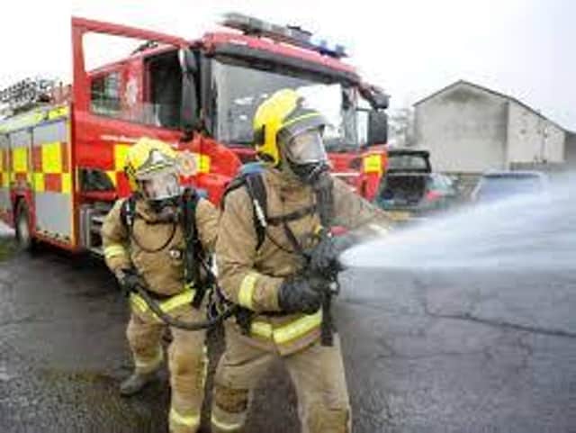 Just under 5 per cent of Scottish fire brigade staff are isolating.