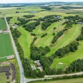 Kinloss Golf Club is a nine-hole golf course with clubhouse while the adjoining proposed holiday park has planning consent for holiday lodges and glamping pods.