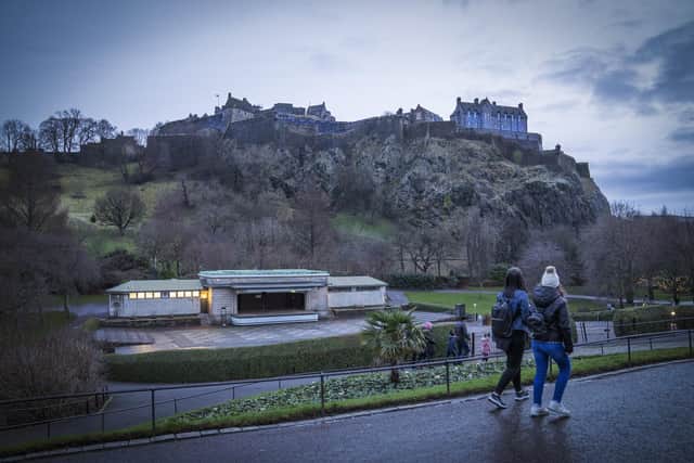 The existing Ross Bandstand in Edinburgh's Princes Street Gardens dates back to 1935. Picture: Jane Barlow