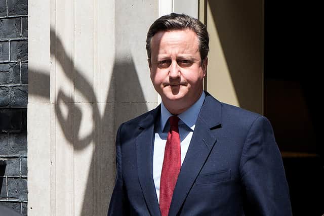 When he was prime minister David Cameron instigated the EU referendum which led to Brexit (Picture: Chris J Ratcliffe/AFP via Getty Images)