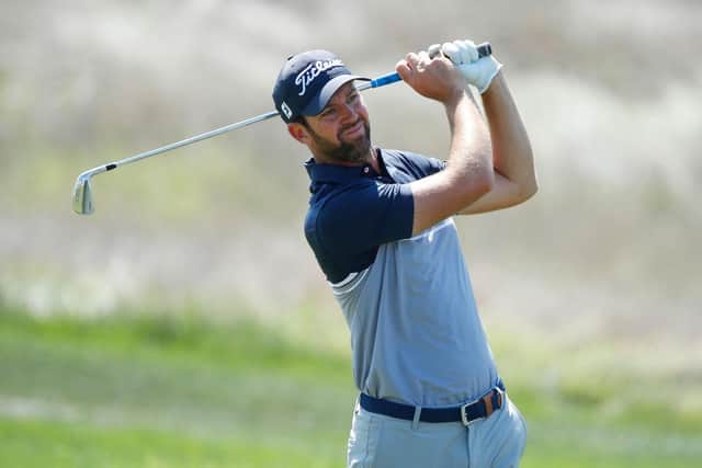 Scott Jamieson in action during the final round at Marco Simone Golf Club. Picture: Luke Walker/Getty Images.