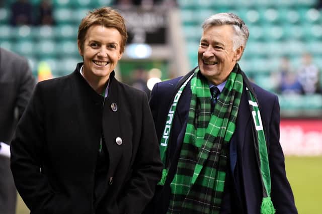 Hibs' executive chairman and owner Ron Gordon has been seeking a replacement for former chief executive Leeann Dempster since her December departure. Photo by Ross Parker / SNS Group