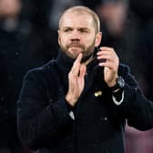 Hearts manager Robbie Neilson has been named cinch Premiership Manager of the Month for January. (Photo by Ross Parker / SNS Group)