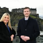 PEN Partnership associate partners Jenny Simpson and Ruari Scullion. Picture: Michael Gillen.