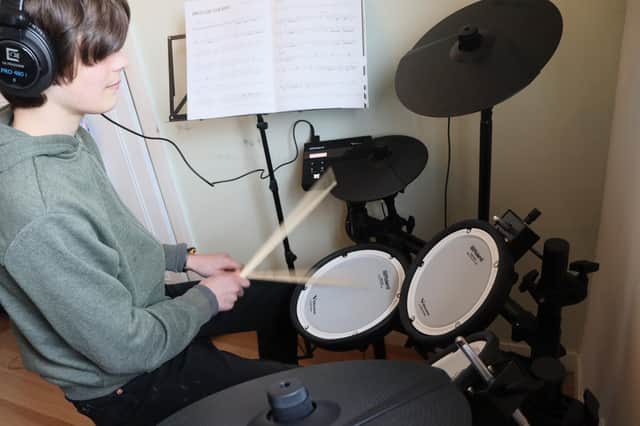 Seth Overton's father had to pay an extra £200 for drums he had ordered for his son from Germany.