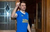 Aaron Ramsey pictured outside Ibrox after completing his loan move to Rangers on transfer deadline day. (Photo by Ross MacDonald / SNS Group)