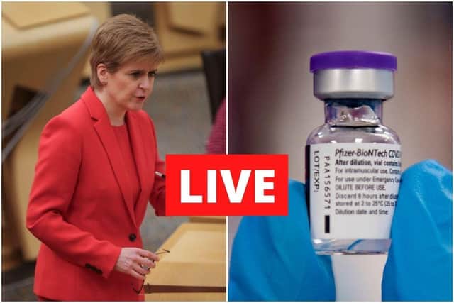 Coronavirus in Scotland.