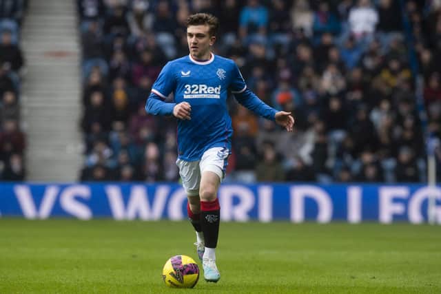 Could there be a role for Rangers full-back Ridvan Yilmaz in Sunday's Scottish Cup semi-final against Celtic as Michael Beale gives thought to radical line-up changes. (Photo by Craig Foy / SNS Group)