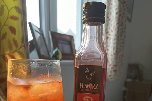 Grenadine makes a great diabolo but you can get creative and try all sorts with lemonade