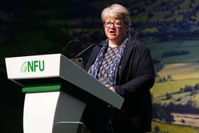 Environment Secretary Therese Coffey has been criticised for suggesting people struggling to afford their food bills could consider working more hours.