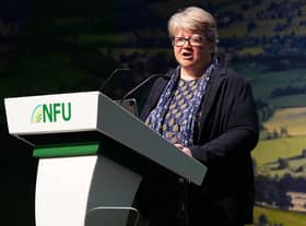 Environment Secretary Therese Coffey has been criticised for suggesting people struggling to afford their food bills could consider working more hours.