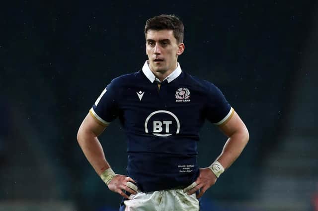 Cameron Redpath was outstanding for Scotland in the win over England at Twickenham in February. Picture: David Rogers/Getty Images