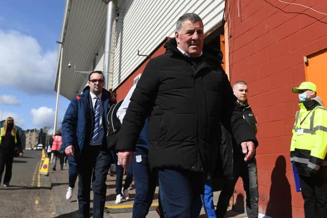 Dundee boss Mark McGhee has some unusual methods in the build-up to the St Johnstone game. (Photo by Craig Foy / SNS Group)