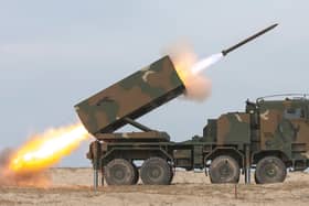 Deadly and accurate:  South Koreamade Chunmoo multiple rocket launchers