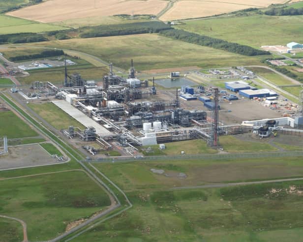 The St. Fergus site is a Natural Gas Liquids plant.