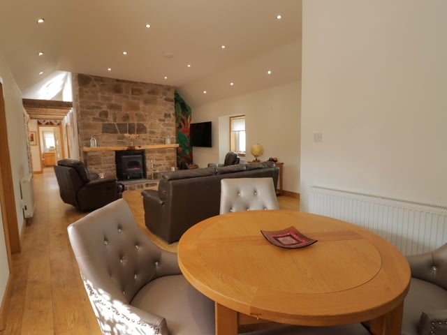 Roman Road, West Plean - open plan lounge and dining area.