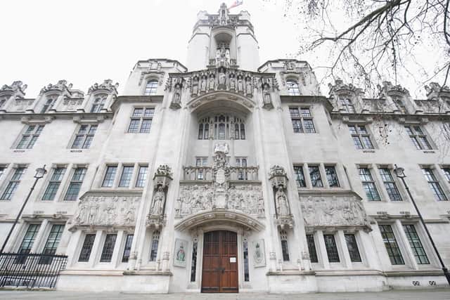 The UK Supreme Court in London.