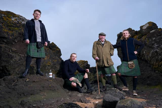Ewan, Jamie, Charlie and Lachlan Maclean