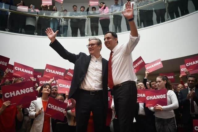 Prime Minister Sir Keir Starmer and Scottish Labour leader Anas Sarwar