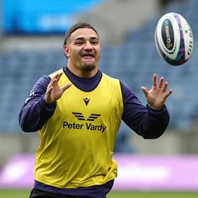 Sione Tuipulotu has been named as co-captain for the second match of Scotland's tour, against the USA. (Photo by David Rogers/Getty Images)