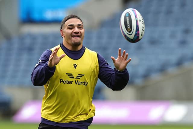 Sione Tuipulotu has been named as co-captain for the second match of Scotland's tour, against the USA. (Photo by David Rogers/Getty Images)