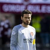 Hearts goalkeeper Craig Gordon.