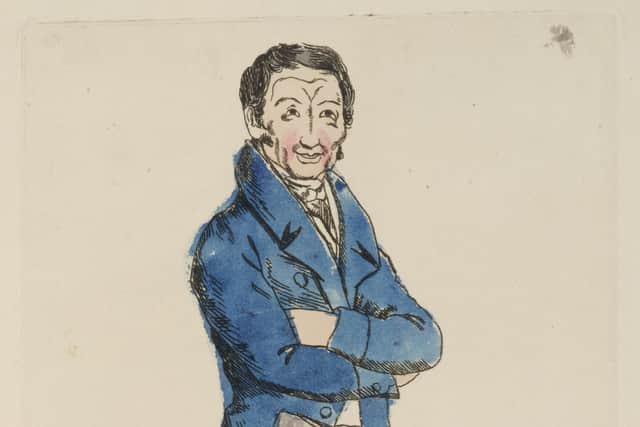 A portrait of William Hare from the West Port Murders Atlas. Picture: National Museums Scotland