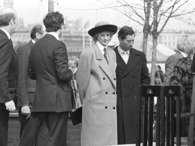 Diana Princess of Wales and Prince Charles officially opened the Glasgow Garden Festival in April 1988.