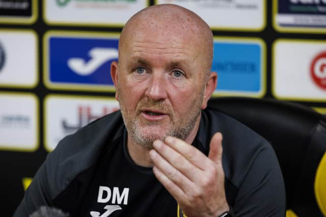 Livingston manager David Martindale.
