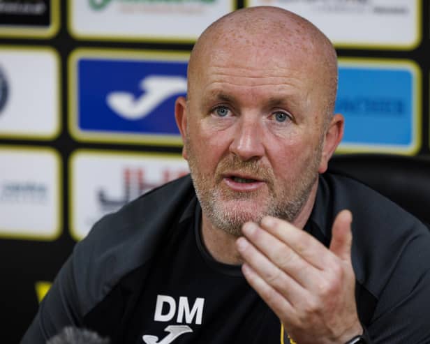 Livingston manager David Martindale.