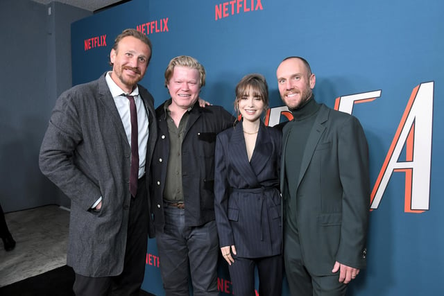 Netflix exclusive Windfall stars Oscar nominated Jesse Plemons (Breaking Bad), Lily Collins and Jason Segel. The film begins when a man breaks into a tech billionaire's empty vacation home.