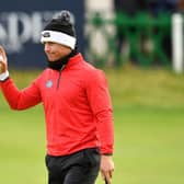 Callum Hill reacts on the 18th green at St Andrews during last year's Alfred Dunhill Links Championship. Picture: Mark Runnacles/Getty Images.