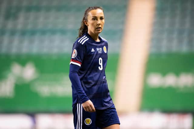 Scotland international Caroline Weir returns to the squad after missing out through injury. Picture: SNS
