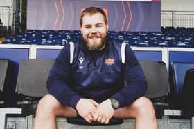 Loosehead prop Boan Venter has put pen-to-paper on a new two-year deal with Edinburgh Rugby.  (Picture: Edinburgh Rugby)