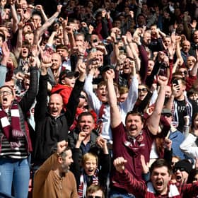 Hearts fans haven't watched their team in the flesh for a year.