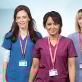 Lara Pulver, Parminder Nagra and Lisa McGrillis in Maternal