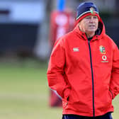 Warren Gatland, the Lions head coach, is angry about the appointment of a South African TMO for the first Test. Picture: David Rogers/Getty Images