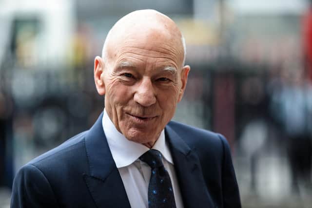 British actor Sir Patrick Stewart, who plays Captain Jean-Luc Picard in the Star Trek franchise. Picture: Getty Images