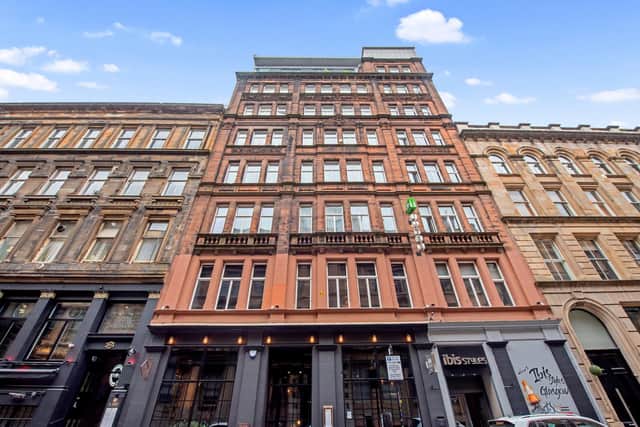 The Ibis Styles hotel in Glasgow city centre had changed hands.