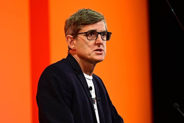 Louis Theroux gave the MacTaggart Lecture at this year's Edinburgh TV Festival. Picture: James Veysey