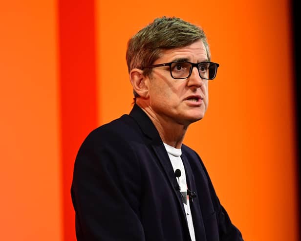 Louis Theroux gave the MacTaggart Lecture at this year's Edinburgh TV Festival. Picture: James Veysey