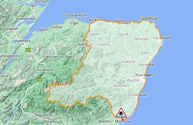 Flood alerts are now in place for Aberdeenshire.