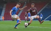 Hearts winger Bobby McLuckie is one of nine teenagers to sign a professional contract at Tynecastle Park. (Photo by Craig Foy / SNS Group)