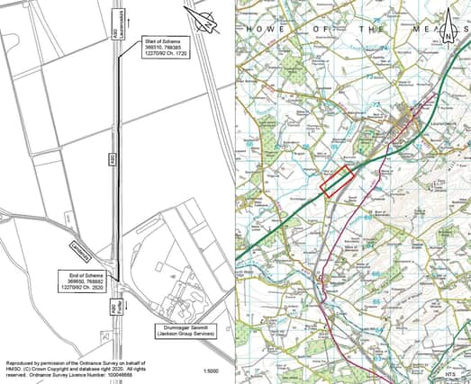 The work will take place on the A90 south of Laurencekirk between June 11-23.