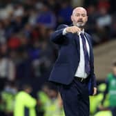 Scotland manager Steve Clarke looks on during the World Cup qualifier against Moldova at Hampden. (Photo by Alan Harvey / SNS Group)